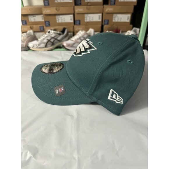 New Era Philadelphia Eagles 9Forty The League Green Adjustable SnapBack Hat Cap - Picture 2 of 5